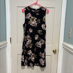 Fortune and Ivy plus size floral tank dress